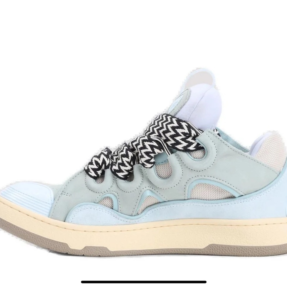 Lanvin Light Blue Women's Sneakers - Picture 3 of 4